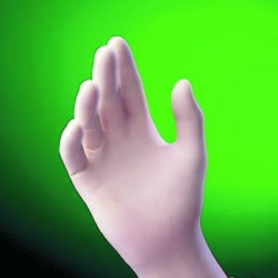 Latex powdered gloves XS Latex powdered gloves XS